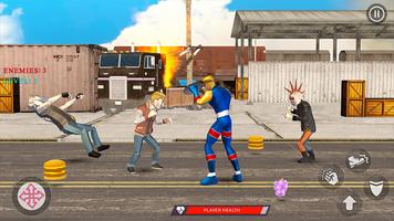 Captain Hero-Super Fight captura de pantalla 1