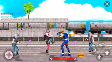 Captain Hero-Super Fight captura de pantalla 2