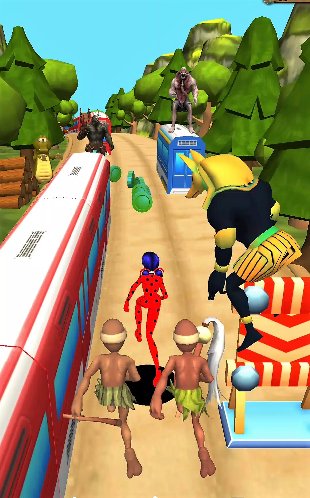 Subway Lady Bug Run Miraculous and Cat Noir Tap Dash Run - APK Download for  Android