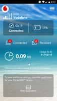 Vodafone Pocket WiFi® Monitor syot layar 1