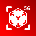 Vodafone 5G Reality AR أيقونة