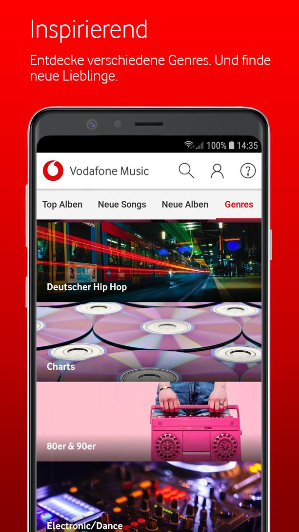 Vodafone Music pour Android - Téléchargez l'APK