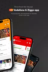 Vodafone & Ziggo アプリダウンロード