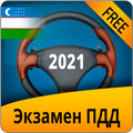 Экзамен ПДД Узбекистан 2021