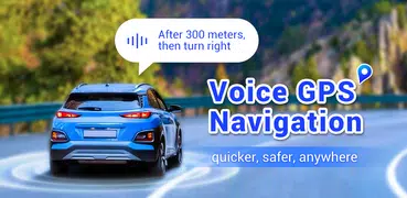 GPS Voice Navigation: Live Map