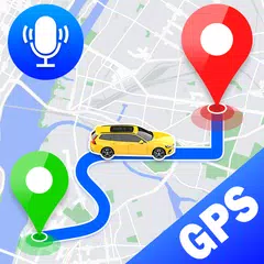 GPS語音導航專家：實時地圖、交通路況、路線規劃、語音輸入 XAPK 下載