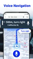 وائس GPS نیویگیشن اسکرین شاٹ 1