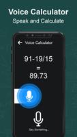 Calculadora de Voz captura de pantalla 3