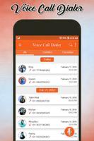 Voice Call Dialer - App gratuite Voice Dialer Affiche