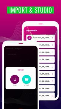 Voice Changer: Voice effects, Robot voice 截图 3
