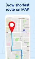 Gps map navigation location Poster