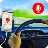 Voix GPS Au volant instructions ,GPS La navigation icône