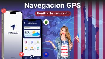 GPS, mapas: navegación GPS Poster