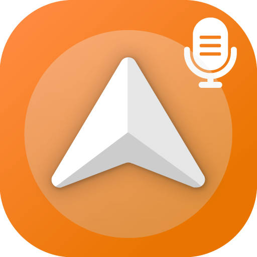 Instruções de condução por GPS voz: Navegação GPS