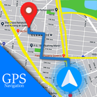 Voice GPS Driving Route & Maps ไอคอน