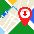 Voice GPS Navigation: Route Finder & GPS Location ไอคอน