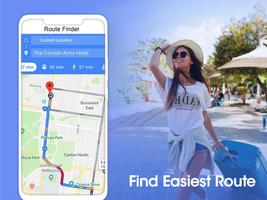 Voice GPS Navigation: Route Finder & GPS Location โปสเตอร์