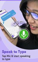 Voice Typing keyboard with Text Shortcuts poster