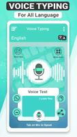 Voice typing keyboard-Speech to text all languages poster
