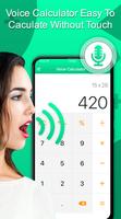 Voice Calculator - Speak and Talk Calculator اسکرین شاٹ 2