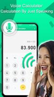 Voice Calculator - Speak and Talk Calculator ảnh chụp màn hình 3