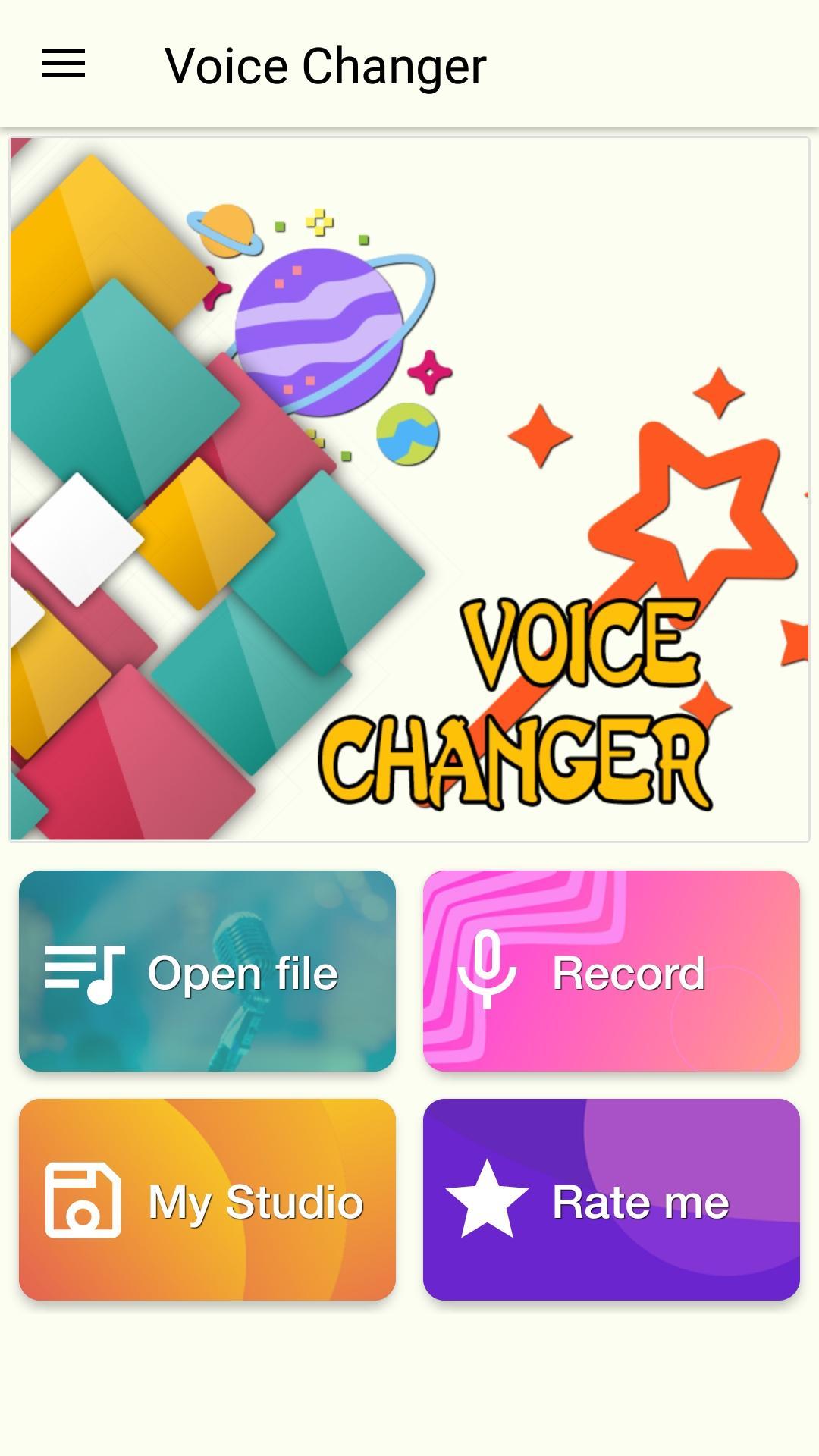 Mp3, voice change for Android - APK Download
