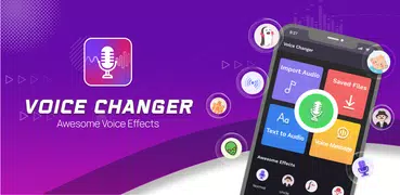 Cambiador de voz con efectos