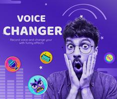 Changeur de Voix - Effet Audio Affiche
