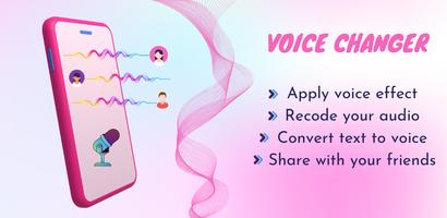 Voice Changer AI Effects Affiche