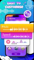 Voicer Real Voice Changer App Cartaz