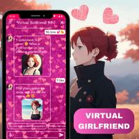 Love: Virtual Girlfriend AI پوسٹر