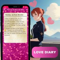 Love: Virtual Girlfriend AI اسکرین شاٹ 1
