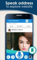 Voice Web Browser - Speak to search screenshot 1
