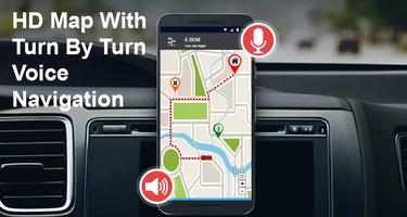 Voice GPS Driving Directions Ekran Görüntüsü 1