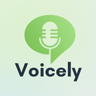 Voicely - Text to speech (TTS) आइकन