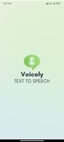 Voicely - Text to speech (TTS) पोस्टर