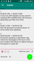 SRT Speaker Poster