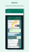 Voice Notes Store For WhatsApp ảnh chụp màn hình 1