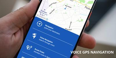 Voice GPS Navigation/Direction постер