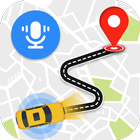 Mapas GPS Navegación por voz icono