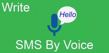 Write SMS by Voice