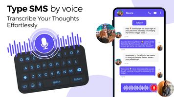 Voice sms typing: SMS by voice screenshot 2