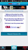 برنامه‌نما Free CNA Nursing Aide Articles عکس از صفحه