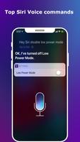 Ask Siri voice commands Affiche