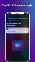 Poster Siri voice commands
