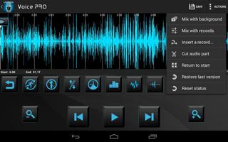 Voice PRO - HQ Audio Editor penulis hantaran