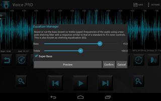 Voice PRO - HQ Audio Editor स्क्रीनशॉट 1