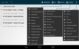 Voice PRO - HQ Audio Editor captura de pantalla 2