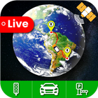 Live earth maps: 3d world map ikona