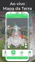 Live earth maps: 3d world map imagem de tela 2